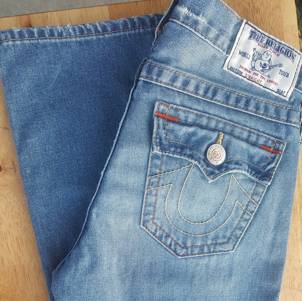 Straight true religion jeans size 14